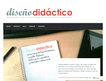 Tablet Screenshot of disenodidactico.com